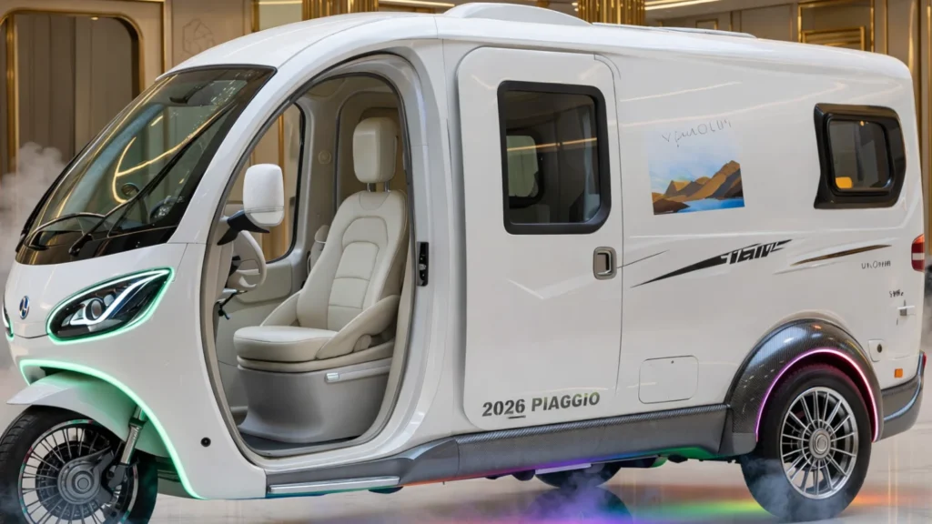 2026 Piaggio Ape Luxe Camper